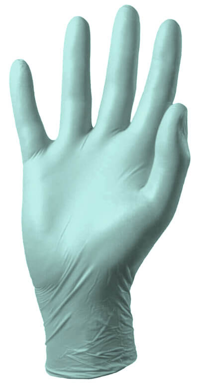 Groene Bioafbreekbare Nitril Handschoen