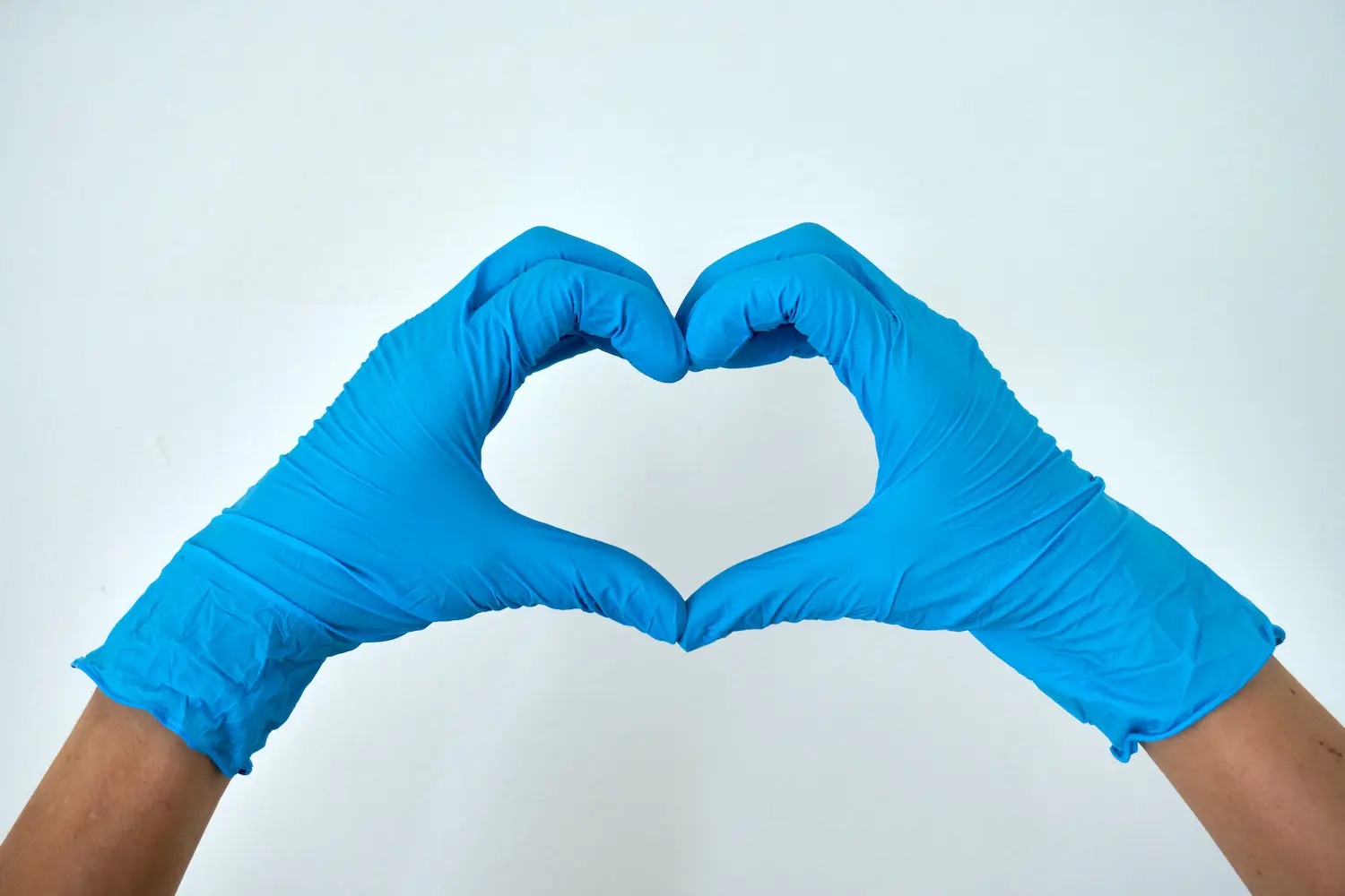 Blauwe Medische Nitril Handschoen Verpleging